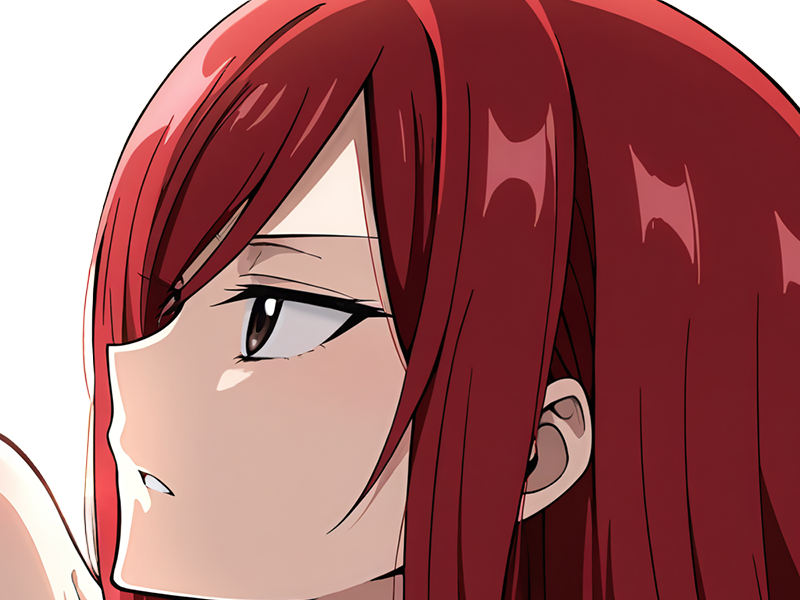 erza scarlet fairy tail elsa hiro mashima manga anime waifu mage titania rang s rousse
