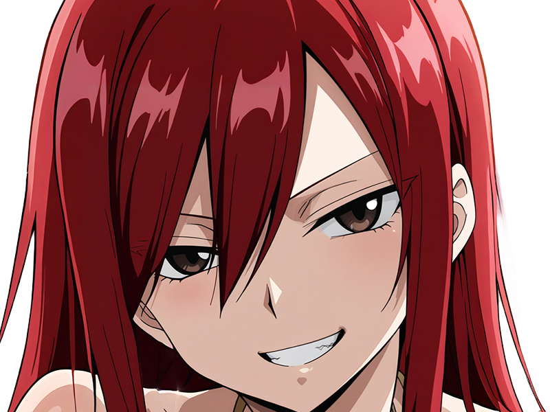 erza scarlet fairy tail elsa hiro mashima manga anime waifu mage titania rang s rousse