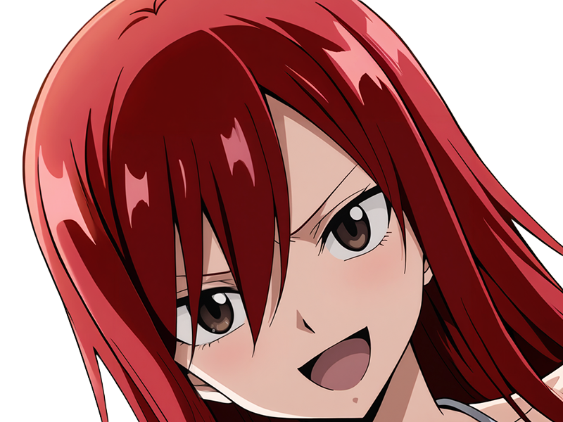 erza scarlet fairy tail elsa hiro mashima manga anime waifu mage titania rang s rousse