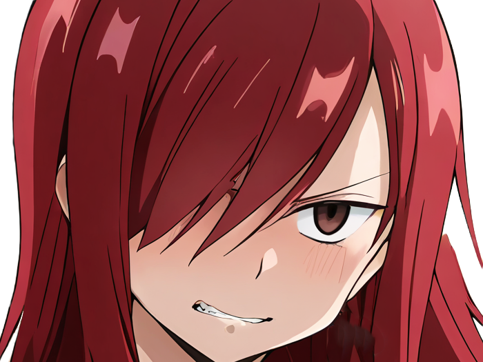 erza scarlet fairy tail elsa hiro mashima manga anime waifu mage titania rang s rousse