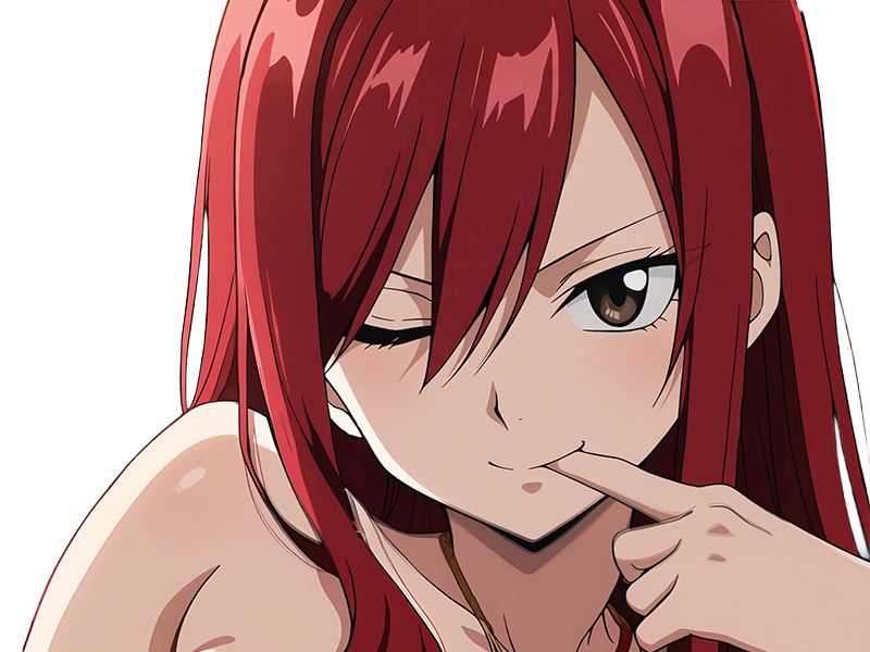 erza scarlet fairy tail elsa hiro mashima manga anime waifu mage titania rang s rousse