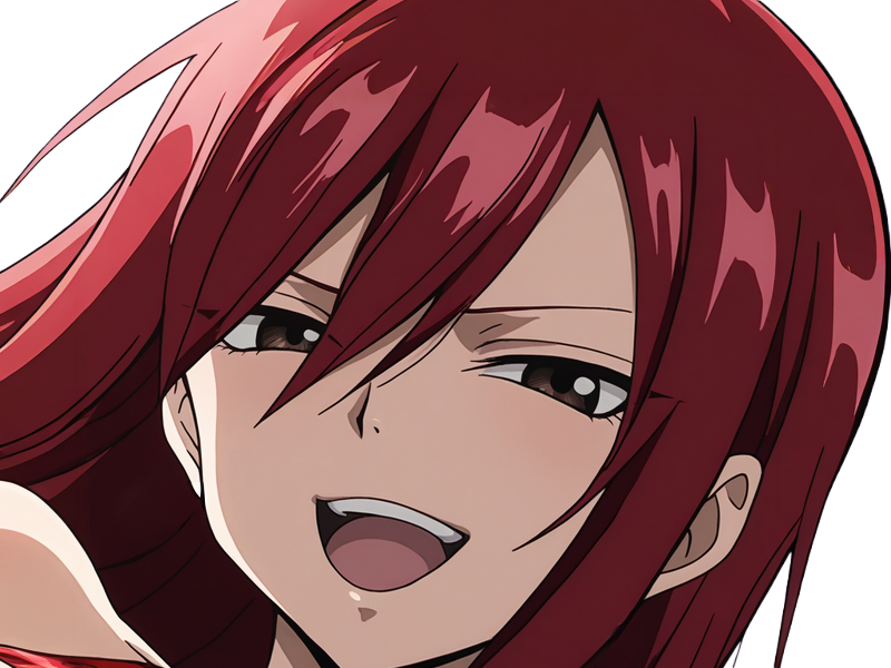 erza scarlet fairy tail elsa hiro mashima manga anime waifu mage titania rang s rousse