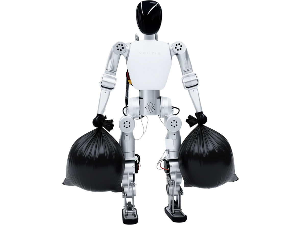 robot poubelle gentil il sort les invasion surveillance padamalgame