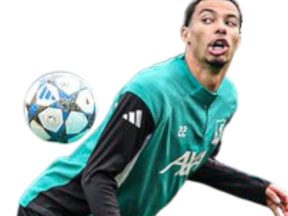 hugo ekitike liverpool entrainement ridicule drole marrant grimace ballon