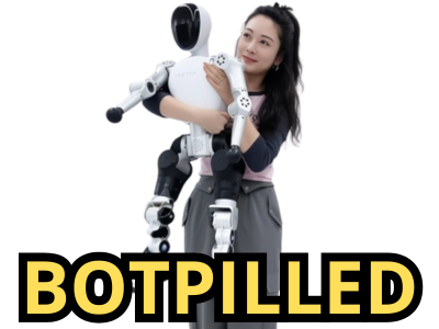 robot domestique chinois invasion surveillance femme humains on baise vos soeurs calin botpill botpilled pill