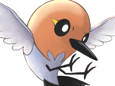 passerouge fletchling yayakoma pokemon pkm jeu anime type normal vol 6g kalos rougegorge