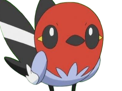 passerouge fletchling yayakoma pokemon pkm jeu anime type normal vol 6g kalos rougegorge