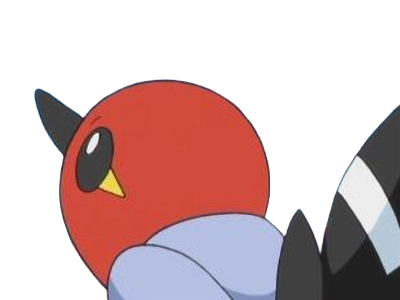 passerouge fletchling yayakoma pokemon pkm jeu anime type normal vol 6g kalos rougegorge