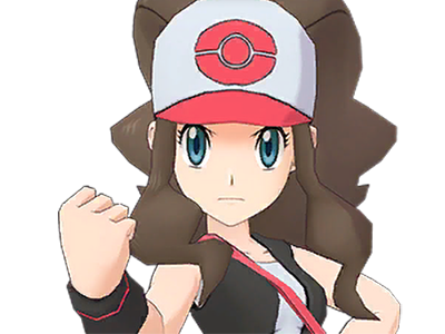 ludvina hilda touko white dresseuse trainer pokemon jeu anime 5g unys renouet fille cheveux-bruns yeux-bleus
