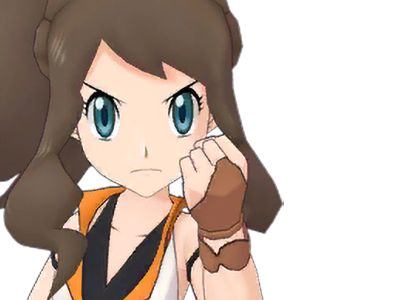 ludvina hilda touko white dresseuse trainer pokemon jeu anime 5g unys renouet fille cheveux-bruns yeux-bleus
