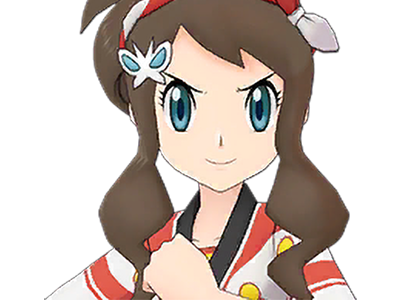 ludvina hilda touko white dresseuse trainer pokemon jeu anime 5g unys renouet fille cheveux-bruns yeux-bleus