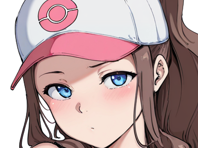 ludvina hilda touko white dresseuse trainer pokemon jeu anime 5g unys renouet fille cheveux-bruns yeux-bleus