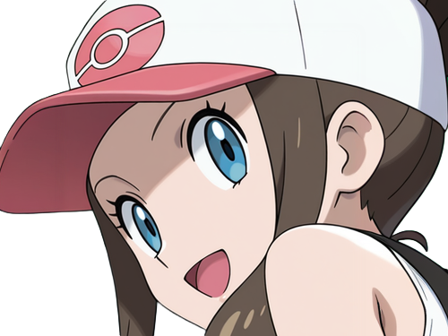 ludvina hilda touko white dresseuse trainer pokemon jeu anime 5g unys renouet fille cheveux-bruns yeux-bleus