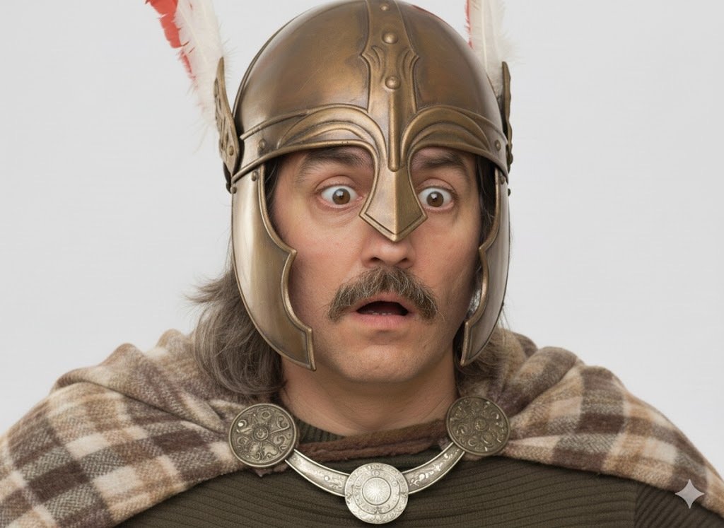 gaulois abasourdi surpris