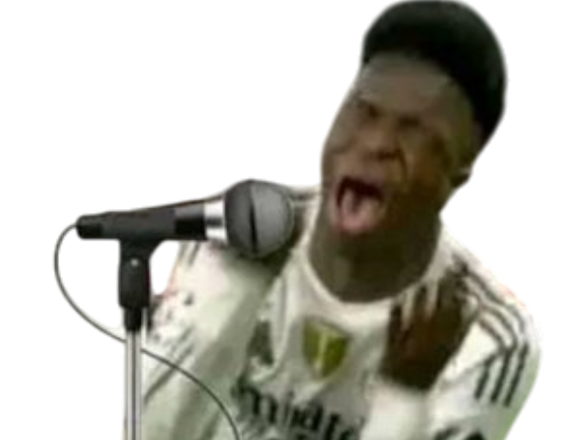 vini vinicius junior jr simulation chante micro real madrid vol scandale faute