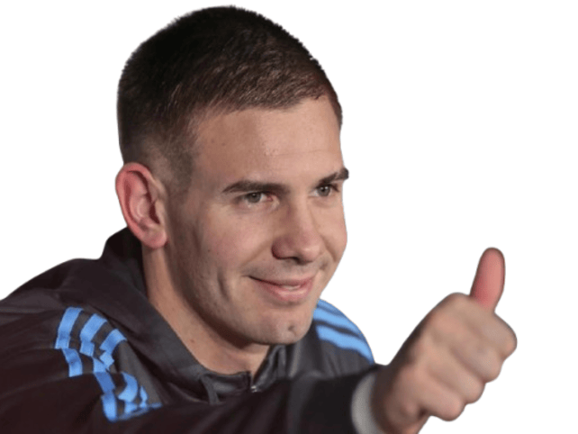 franco mastantuono argentine sourire smile pouce valide ok okay daccord super