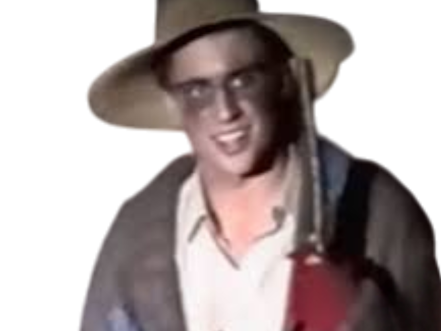 emmanuel macron jeune lyceen lycee college collegien pose en t t-pose epouvantail piece de theatre