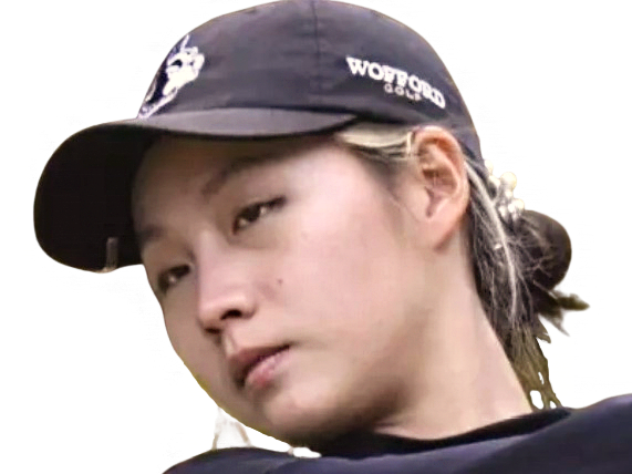 oan xuan khue minh vietnamienne golf golfeuse regard venere casquette