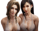 aerith-gainsborough-aeris-ff7-final-fantasy-tifa-lockhart