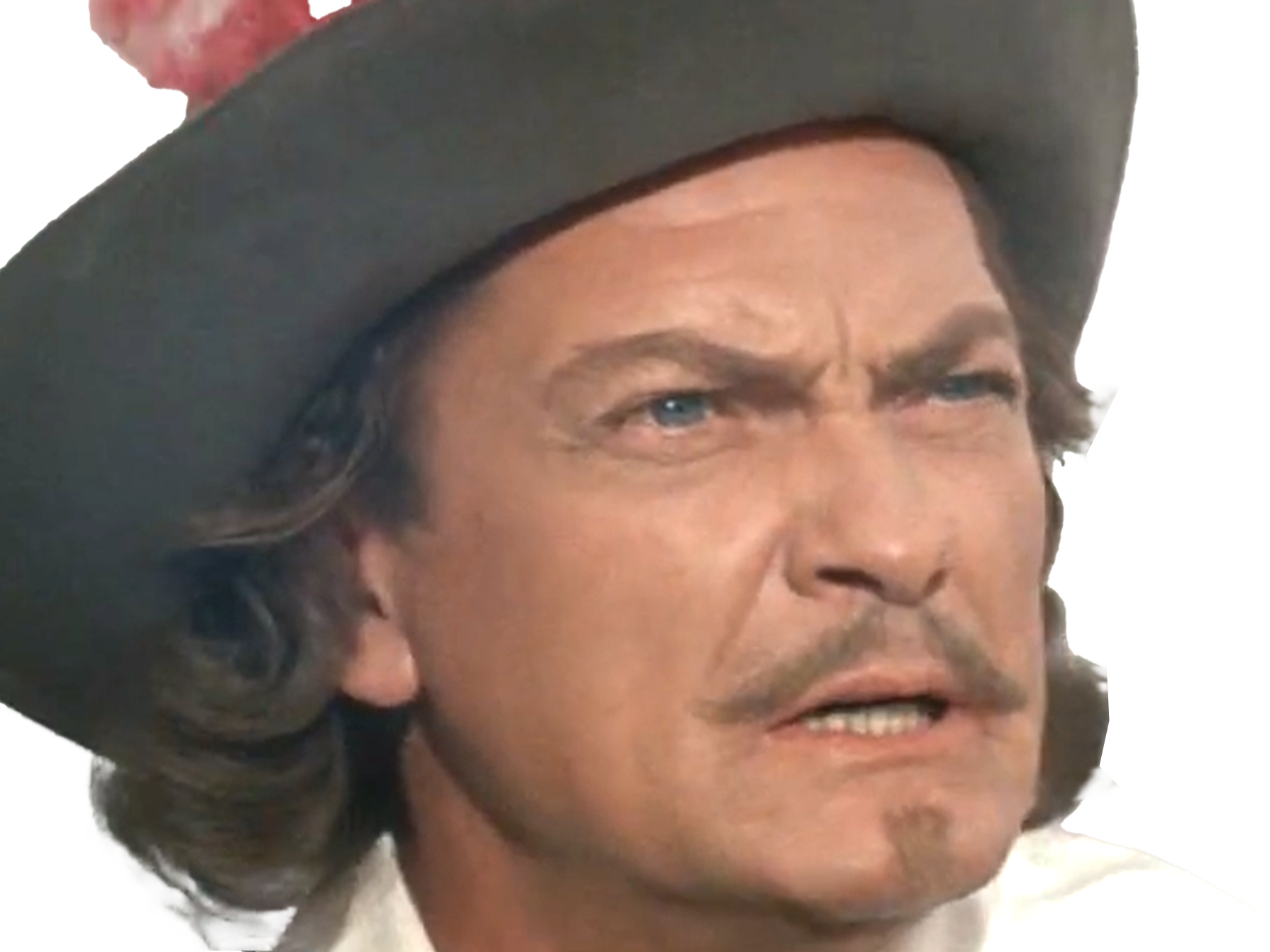 jean marais artagnan mousquetaire masque de fer film acteur cape et epee chapeau plume duel