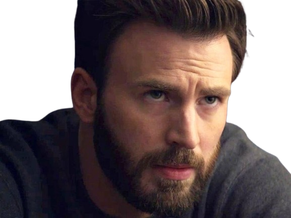 Sticker chris christopher robert evans acteur americain homme mec muscle bg populaire captain america marvel mcu par PubliusOvidius