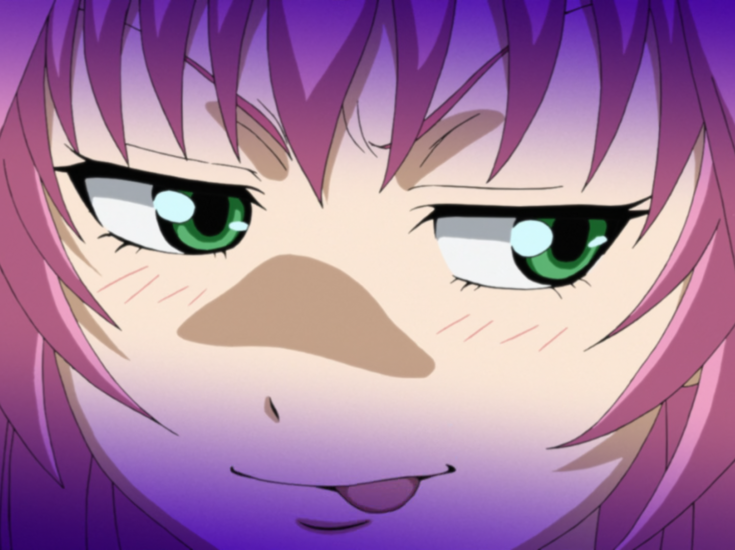 lamia beelzebub kj kikoojap anime manga fille rose enfant regard tare taree leche levres langue