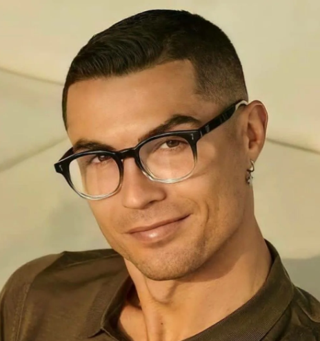 cristiano ronaldo glasses amused