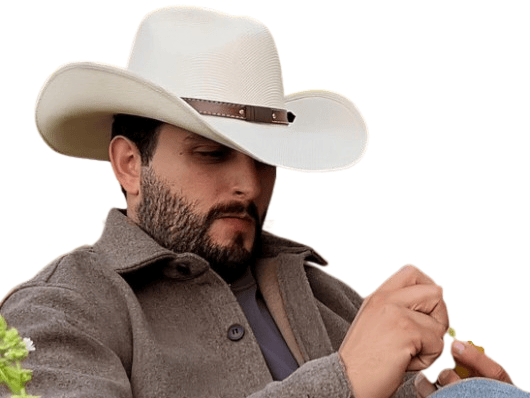 le guiz chapeau paraguay latino cow boy chad viril