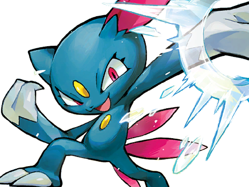 farfuret sneasel nyula pokemon pkm jeu anime type tenebres glace 2g johto grifaceree