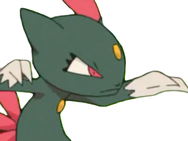 farfuret sneasel nyula pokemon pkm jeu anime type tenebres glace 2g johto grifaceree