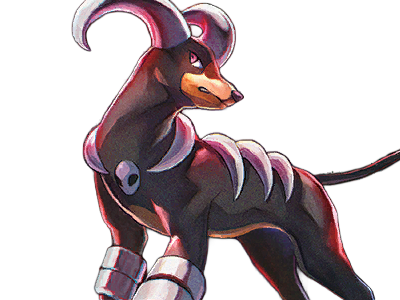 demolosse houndoom hellgar pokemon pkm type tenebres feu 2g johto sombre