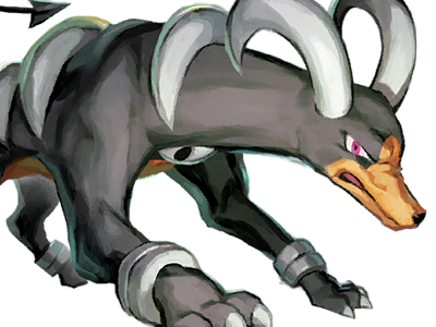 demolosse houndoom hellgar pokemon pkm type tenebres feu 2g johto sombre