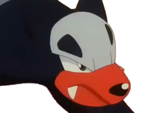 malosse houndour delvil pokemon pkm jeu anime type tenebres feu 2g johto sombre