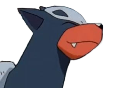 malosse houndour delvil pokemon pkm jeu anime type tenebres feu 2g johto sombre