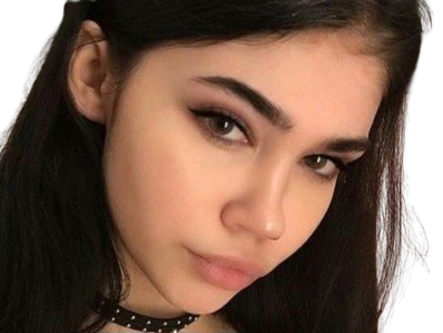 fille femme collier cou mmh regard percant belle amoureuse mignonne jolie attirante dark bonne knifos