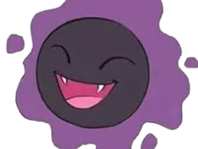 fantominus gastly ghos pokemon pkm jeu anime type spectre poison 1g kanto gaz