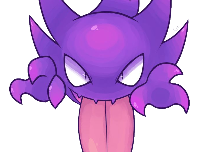 spectrum haunter ghost pokemon pkm jeu anime type spectre poison 1g kanto gaz