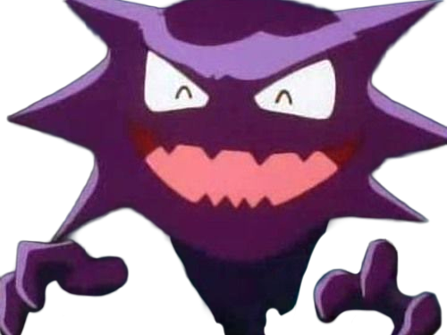 spectrum haunter ghost pokemon pkm jeu anime type spectre poison 1g kanto gaz