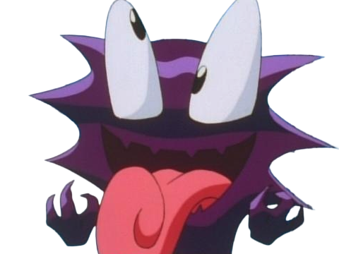 spectrum haunter ghost pokemon pkm jeu anime type spectre poison 1g kanto gaz