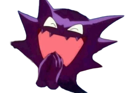 spectrum haunter ghost pokemon pkm jeu anime type spectre poison 1g kanto gaz