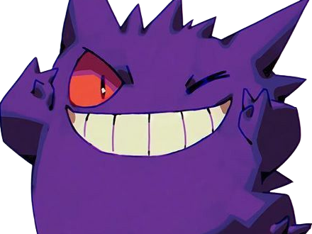 ectoplasma gengar gangar pokemon pkm jeu anime type spectre poison 1g kanto ombre