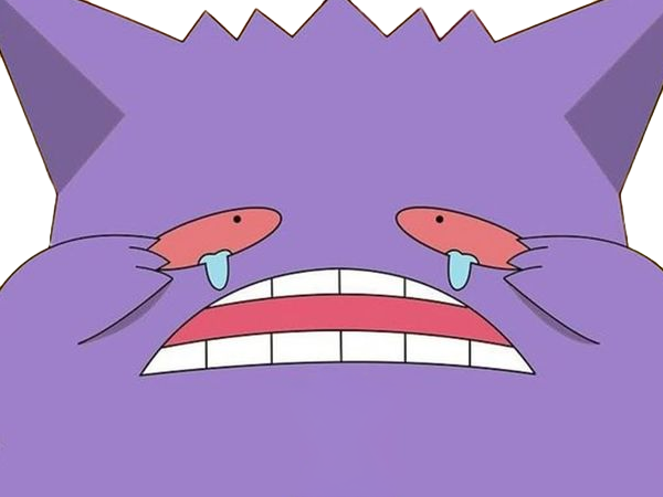 ectoplasma gengar gangar pokemon pkm jeu anime type spectre poison 1g kanto ombre