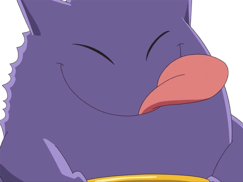 ectoplasma gengar gangar pokemon pkm jeu anime type spectre poison 1g kanto ombre