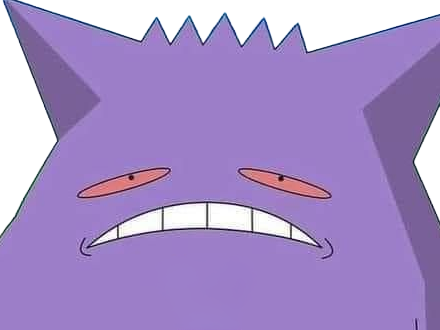 ectoplasma gengar gangar pokemon pkm jeu anime type spectre poison 1g kanto ombre