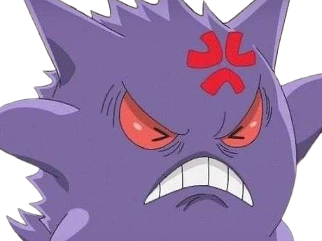 ectoplasma gengar gangar pokemon pkm jeu anime type spectre poison 1g kanto ombre