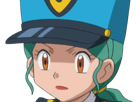 agent-jenny-junsar-pokemon-pkm-jeu-anime-waifu-femme-police-policiere-kalos-xy-cheveux-verts-yeux-marrons
