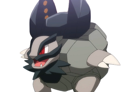 grolem-alola alolan-golem alola-no-golonya pokemon pkm jeu anime type roche electrik 7g alola titanesque