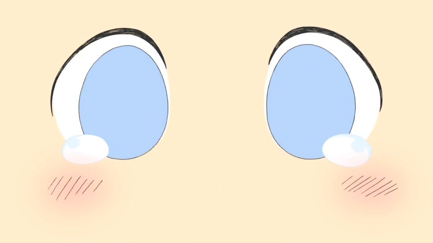 hakase nichijou triste pleure zoom