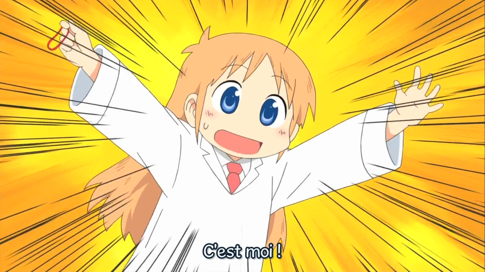 hakase nichijou cest moi bonjour
