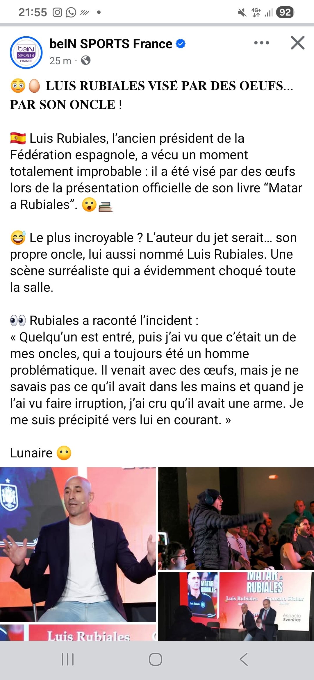 luis rubiales federation espagnole espagne uf jet jeter balancer